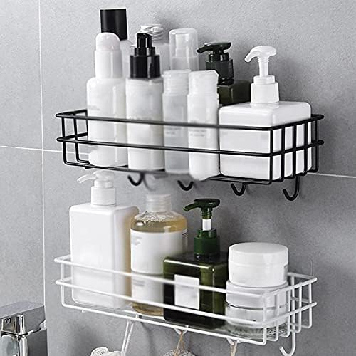 UXZDX Бања за туширање за закачување на полицата, кујна, корпа за складирање на шминка за бања во спална соба