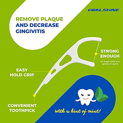 2-во-1 стоматолошки конец за заби | Стапчиња за заби на нане | Технологија на слајд стоматолошки конец | Заби за заби за возрасни | Избира