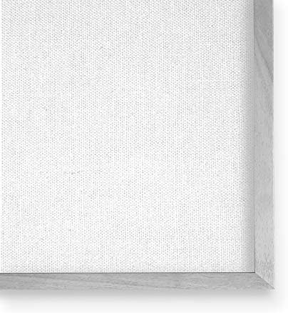 СТУПЕЛ ИНДУСТРИИ Слатка домашна фраза Зелена ботаничка карирана шема сива врамена wallидна уметност, 16 x 20