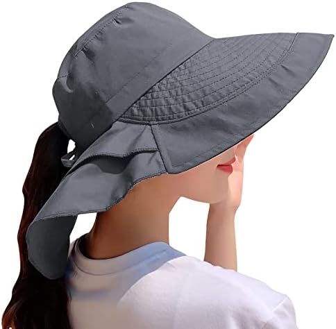 Друг избор женски сонце капа за заштита од широки облици за заштита на шапката за риболов на плажа со капакот на вратот
