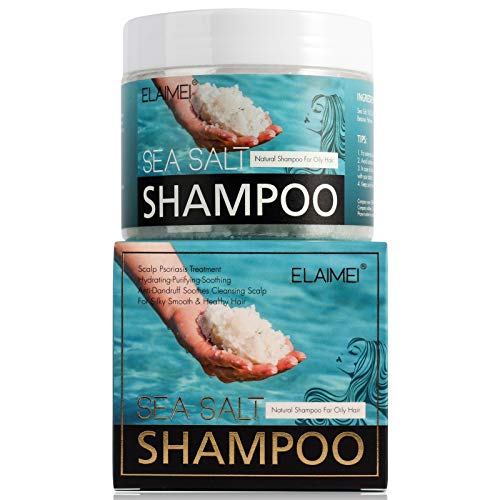 Контролен шампон за масло еламеи чистење длабоко навлажнувачки морски нега за коса за коса за оштетена коса