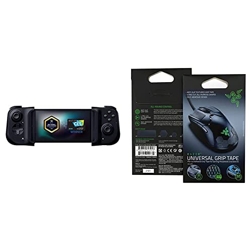 Razer Kishi Controller за мобилни игри/GamePad за Xbox Android USB-C + Universal Grip Tape пакет