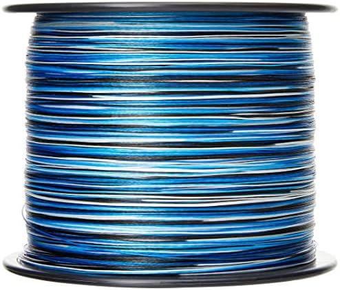Spiderwire Stearth Blue Camo Braidtm, 30lb | 13,6 кг, 125yd | 114M Superline - 30lb | 13,6 кг - 125yd | 114м
