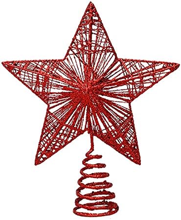 Насловна Новогодишна Елка Декорација Елка Топпер Дрво Ѕвезда Топер