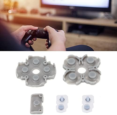 Контролор на контролор на Шанри, спроводната гумена подлога, силикон мека трајно спроводливо подлога за копче за PS5 контролер