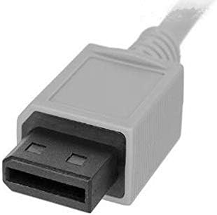Wicareyo AV кабел за Wii Wii U, издолжено 10 -ти аудио видео av rca видео кабел телевизор со композитен кабел со кабел за ветровито