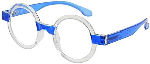 Очила За Читање Тркалезни Очила Жени Читатели Во Стилот На Опра-Сина +1.25