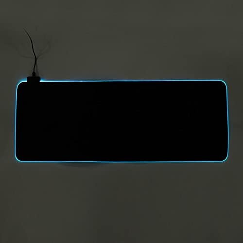 AOOF 80 30 RGB Шарени LED Осветлување Игри На Глувчето Рампа Мат ЗА КОМПЈУТЕР ЛАПТОП LOL Dota OW