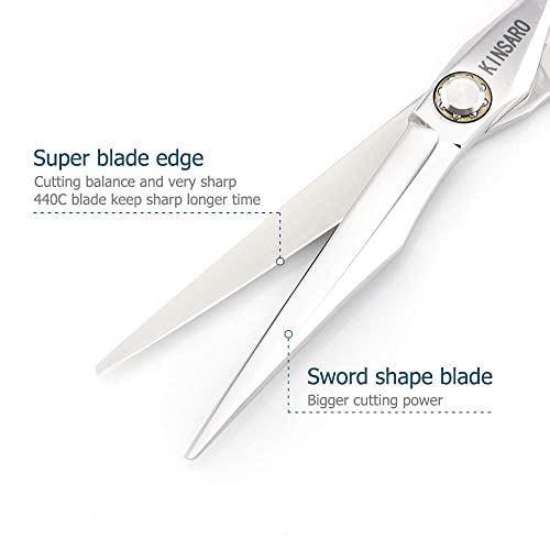 Ножици за коса поставени професионални 6 -инчни бербер ножици одговараат на ножици за сечење коса ножици за слабеење на ножици