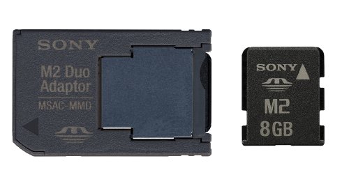 8 GB мемориски стапчиња микро медиуми + адаптер за дуо од М2 - Sony PSP