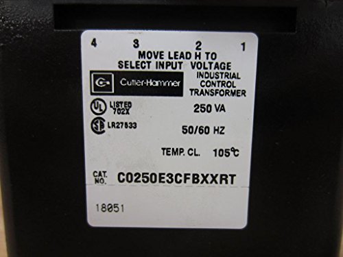 Катлер Чекан C0250e3cfbxxrt Индустриска Контрола Трансформатор 250 Va C0250e3cfbxxrt