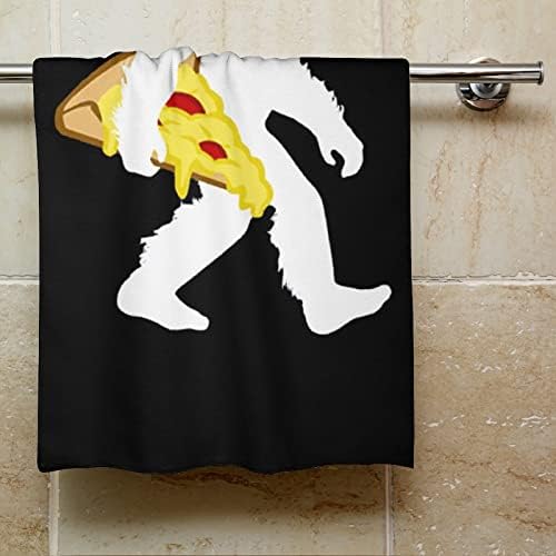 Bigfoot носи крпа за пица за пица 28,7 x13,8 крпи за лице Суперфина влакна Високо апсорбирачки крпи со рачни крпи