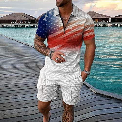 Bmisegm летни кошули за мажи за независност на мажи, пролет и лето модна рекреација на морскиот брег на плажа матурска облека за облека