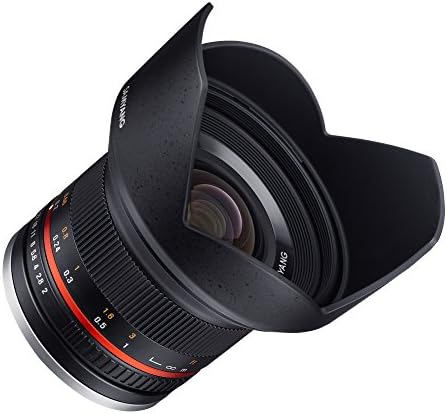 Samyang SY12M-FX-BK 12mm F2. 0 Ултра Широк Агол Објектив За Fujifilm X-Монтирање Камери, Црна