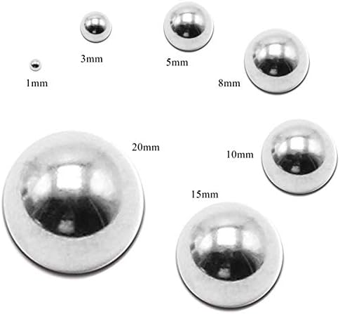 Хуану 1 кг 304 мелење топки од не'рѓосувачки челик за лабораториска планетарна топка мелница