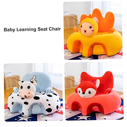 Поддршка за бебиња за софа, покритие на седиштето, корица за седиште за бебиња во облик на животни, бебе за поддршка на седиштето за