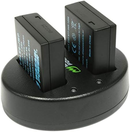 Wasabi Power Dual USB полнач за батерии за Panasonic DMW-BLE9, DMW-BLG10 и Panasonic Lumix DMC-GF3, DMC-GF5, DMC-GF6, DMC-GX7, DC-GX9