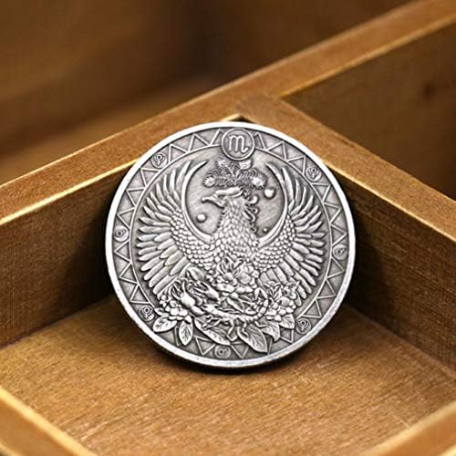 Bestoyard гроздобер 12 соstвездија монета античка среќа комеморативна паричка за вметнување монета предизвик занаетчиски занаети