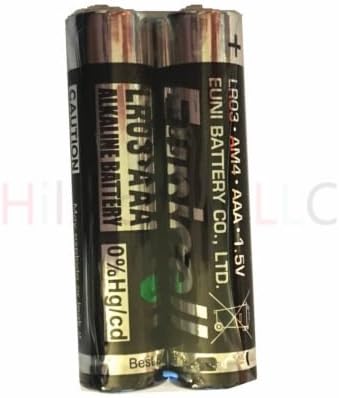 Hillflower 96 PIECE AAA LR3 LR03 AM4 MN2400 најголемиот дел 0% Hg 1,5V ултра моќност алкална долга траење светло за светло квалитетно