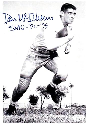 Дон Мекилхени потпиша автограмирана 8x10 фотографија „SMU 52-55“ Packers JSA AB54711 - Автограмирани НФЛ фотографии