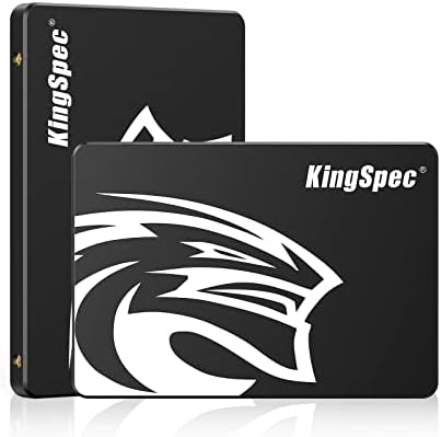 Kingspec 128 GB SATA III SSD, 2,5 SATA SSD 6GB/S 128 GB SSD, внатрешен погон на цврста состојба, 3D NAND внатрешни хард дискови, компатибилен