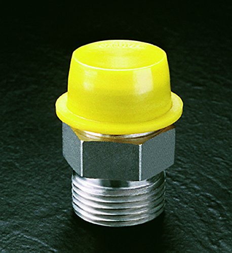 Пластично капаче и приклучок за пластично засилување со широка густа прирабница WW-25A, PE-LD, CAP OD 2.063 Plug ID 2.406, жолто