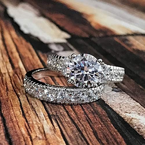 Womenените прстени ветуваат прстени за жени луксузни дами свадбени бенд за жени предлог ангажман прстен бакарен прстен накит подароци