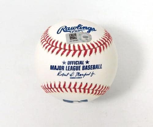 Ерик Гонзалез потпиша Rawlings Omlb Baseball MLB Auto - автограмирани бејзбол