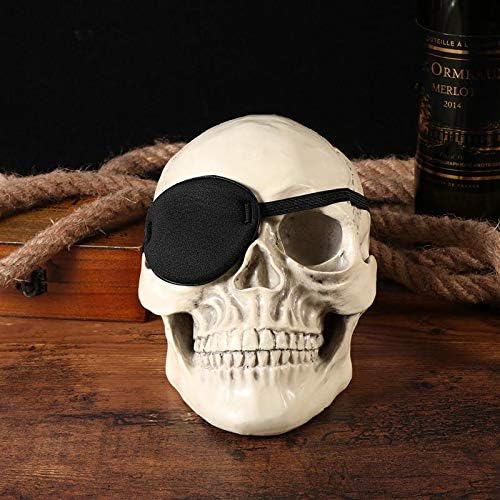 TVOIP 2 парчиња единечна маска за очи 3Д стерео удобност сунѓер за засенчување за засенчување Обука за пиратска играчка за очите маска