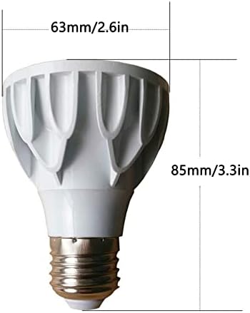 YDJoo PAR20 LED Светилки 12w COB Рефлектор 100 Вати Еквивалент Поплава Светлина Топло Бело 3000K E26 Место Сијалица 1000 Лумен За