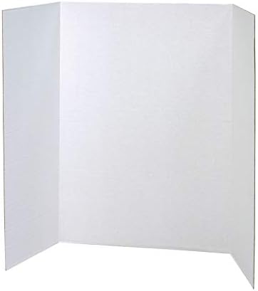 Одбор за презентација на Пејкон, бел, единечен wallид, 48 x 36, 4 табли и само-лепете презентација Наука Преводи, 14 наслови,