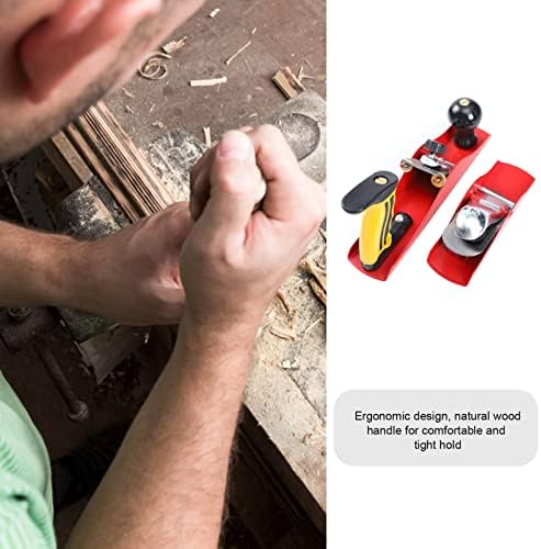 Angoily 2pcs алатки DIY зборуваше правење бричење: метална планирање прилагодлива рачна алатка занает рамна база на дрвени дрвени птици со практично