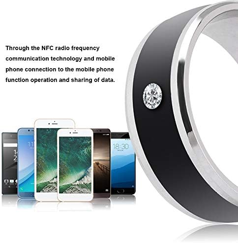 NFC Паметен Прстен Мултифункционален, Паметни Прстени Магичен Уред За Носење Водоотпорна Електроника Додатоци За Мобилни Телефони Вграден Ултра
