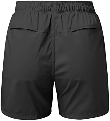 Beuе жени обични шорцеви за пешачење голф атлетско брзо суво вежбање лето кратки панталони панталони со џеб