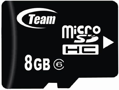 8GB Турбо Класа 6 Microsdhc Мемориска Картичка. Голема Брзина За Nokia XpressMusic 6120 6220 5130 5220 Доаѓа со бесплатен SD И USB