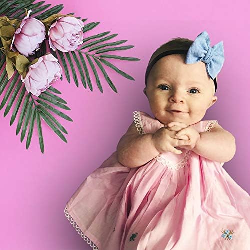 Рачно изработено бебе девојче Органски памучен фустан со памук за новороденче - 0-9 месеци