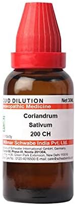 Нвил Д -р Вилмар Швабе Индија Коријандрум Сативум разредување 200 CH шише од 30 ml разредување