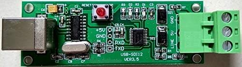 Anncus 1pcs 2pcs USB до SDI -12 табла протокол за снимање на дебагирање на конвертор SDI12 Сензорски тест на залиха -