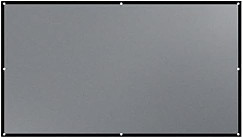 LMMDDP преклопување на проекторот завеса полиестер мека едноставна завеса за преклопување филм за завеси за завеси дома, отворено анти-лесен