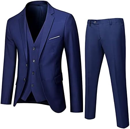 4x јакна за мажи голема и висока машка јакна r деловна костум панталони свадбени елек костум забава 3 парчиња поштенски зип руно