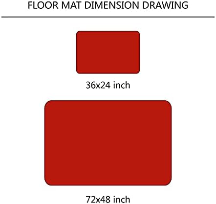 Обоени синосаури големи меки подрачја расадник плејматски килим под кат за деца играат соба спална соба дневна соба 3 'x 2', килим за