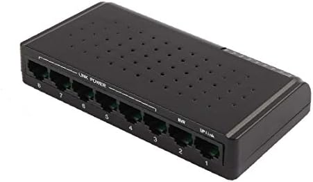 X-Ree 8-Port 10 / 100Mbps Smart Ethernet POE Switch со 7- POE порти 12V-55V (Switch POE Smart Ethernet A 8 Porte 10 / 100Mbps Con 7 Porte POE