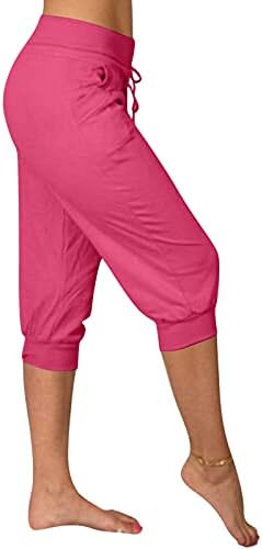Јатоп карго шорцеви за жени солидни модни панталони панталони обични панталони за панталони за жени
