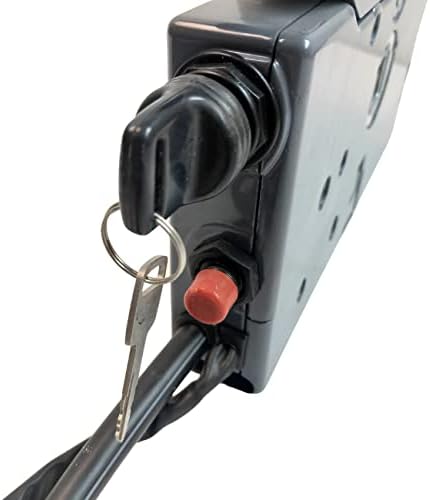 Powerob TEC 703 Side/Mnt ES Wo/T за Yamaha Outboard Remote Contlors Box 7Pin Push To Отворено