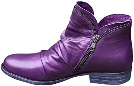Shije женски зимски и есенски чизми за борбени чизми патент без лизгање глуждот чизми на отворено водоотпорно пешачење платформа