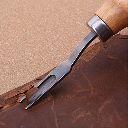 SDFGH кожни занаетчиски алатки кожење на кожен кожен нож за сечење на кожен раб на работ на кожен занает за DIY кожен занает