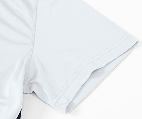 Кошули за кратки ракави за машки басдум Брзо суво ладно над 50+ лесни атлетски маици