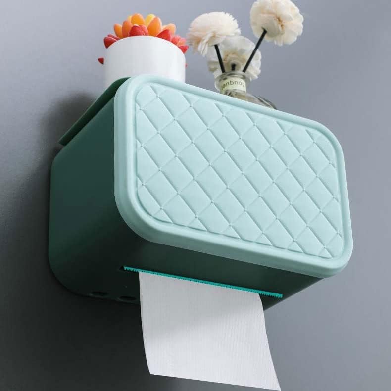 N/Мултифункционален Држач За Тоалетна Хартија Водоотпорна Кутија За Складирање На Тоалетно Ткиво Монтирање На Ѕид Бања Производ Додатоци За Бања