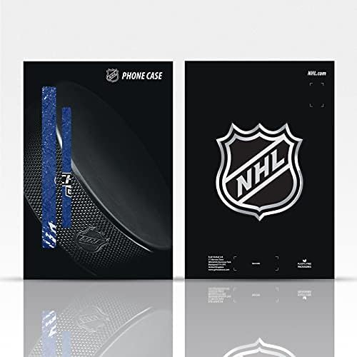 Дизајн на глава за глава официјално лиценциран NHL PUCK TEXTURE SEATTLE KRAKEN FORE CORKET CASE CASCE CORT CORTIBTITION COMPATIONLE со Apple