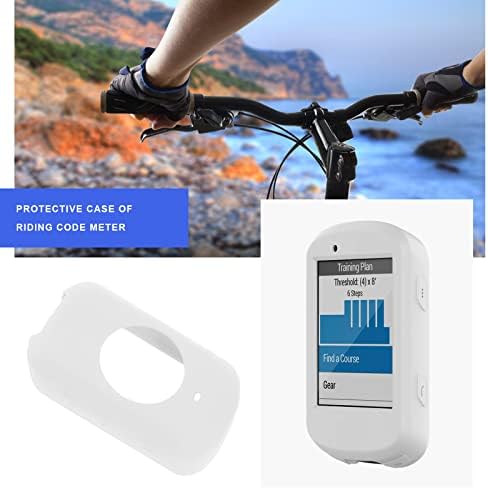 2 ПАРЧИЊА Силиконски Случај Компатибилен Со Garmin Edge 530 ВЕЛОСИПЕД GPS Анти-Капка Заштитна Обвивка Велосипедизам На Кожата Gps Замена Додатоци